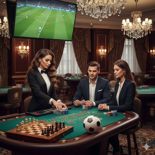 附近棋牌室示意